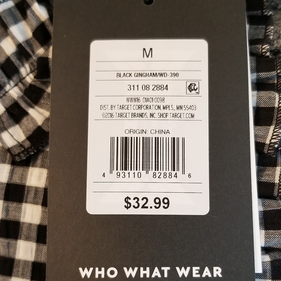 Black and white gingham dress - Picture 6 of 8